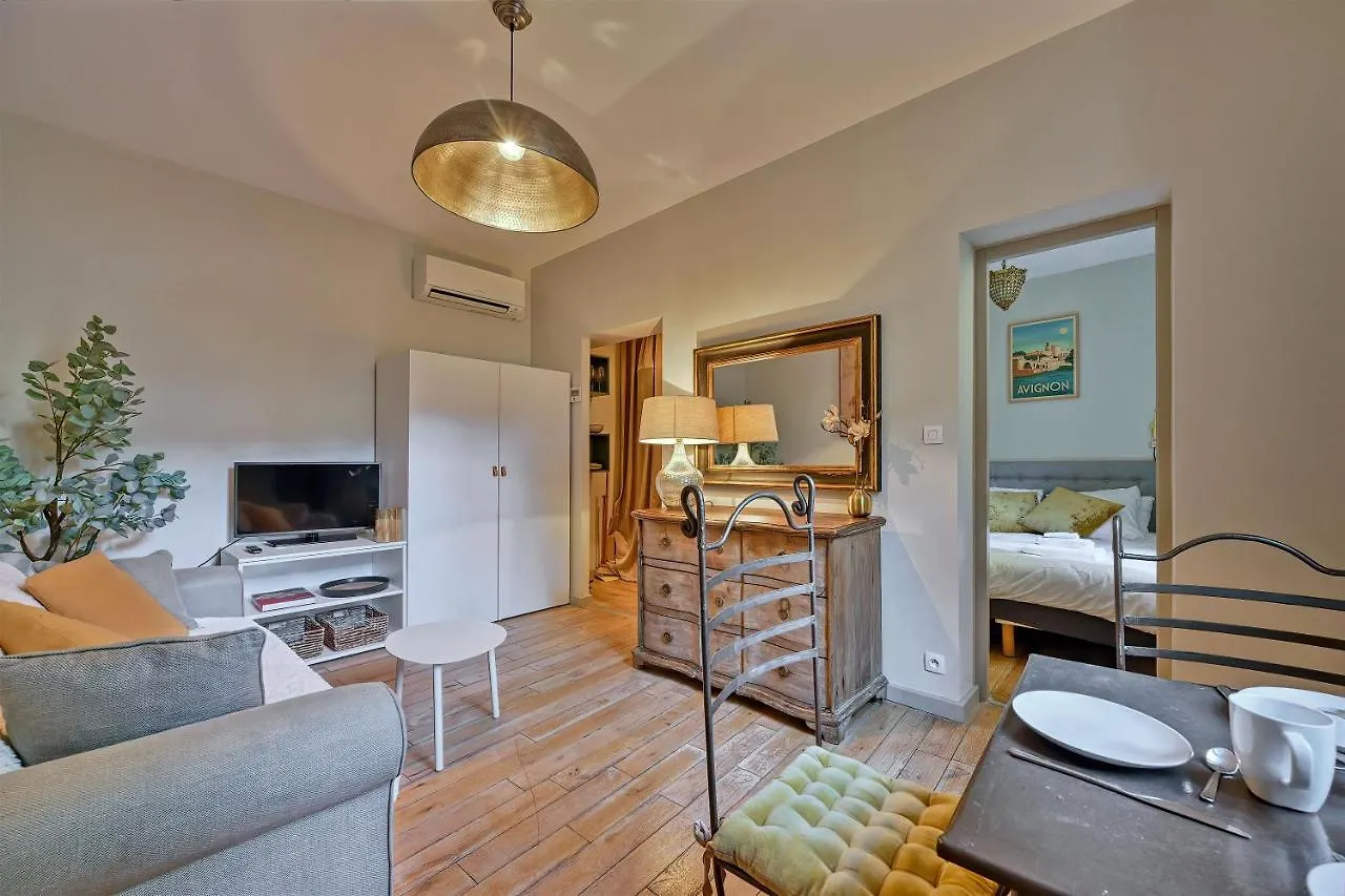 Apartment Au Coeur Des Papes, Dans Batisse De Charme Studios & Appartements En Coeur De Ville Avignon France